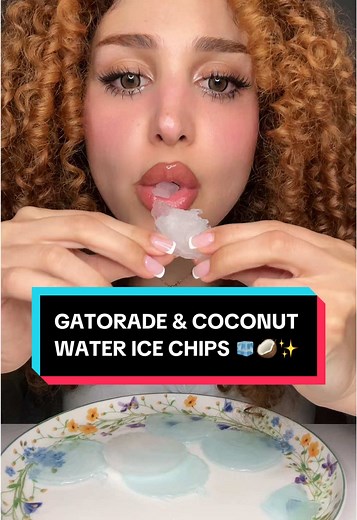 Delicious Gatorade and Coconut Water Ice Chips Recipe