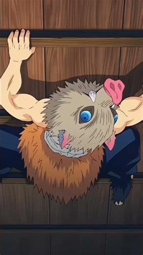 Inosuke's Funny Entry in Tanjiro's Room! 😂
