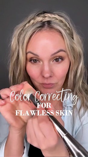 Understanding color correcting was a serious game changer for me. 🏆Caking on layers of concealer left me disappointed more times than not.Color correcting isn’t about covering, it’s actually correcting the discoloration to create flawless skin! 😍👇 If you want help finding your custom correcting shades, comment MATCH and I’ll custom color match you for free!#makeup #makeupaddict #makeupover30 #makeupover40 #makeuptutorial #howtocontour #womanover40 #womanover30 #contour #contourtutorial #seint