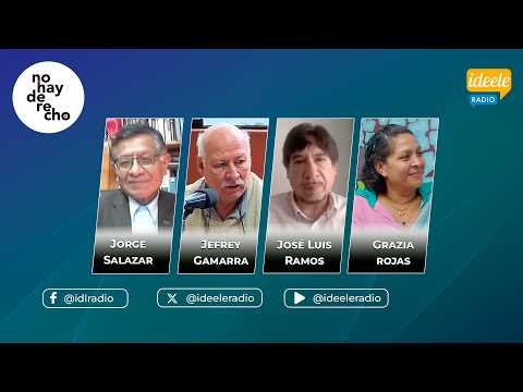 🔴 Jorge Salazar, Jefrey Gamarra, José Luis Ramos y Grazia Rojas en No Hay Derecho [25-03-2026]
