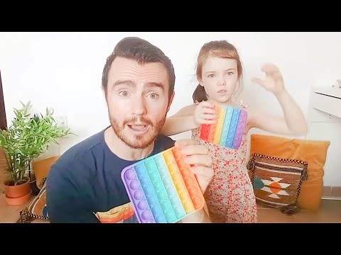 10+ Fine Motor Skills Games | Pop, Drop and Freeze 🗯️ (Push Pop Bubble Poppers)