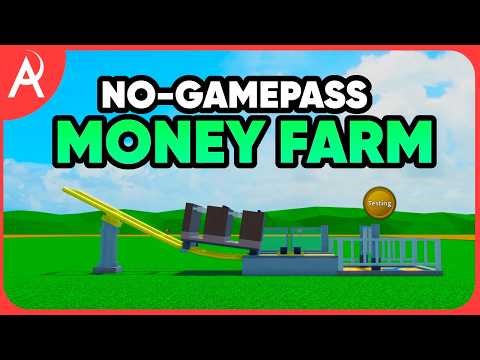 SIMPLE No Gamepass Money Farm! (Theme Park Tycoon 2)