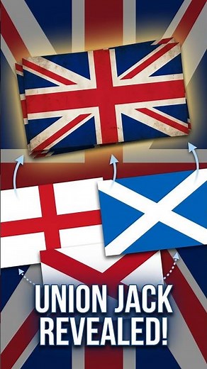 The hidden layers of the Union Jack #symbols #british