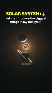 1.2K views · 243 reactions | The Biggest Things in Our Solar System ☀️敖 #SolarSystem #planets #SpaceFacts #astronomy #science | Science Department | Facebook