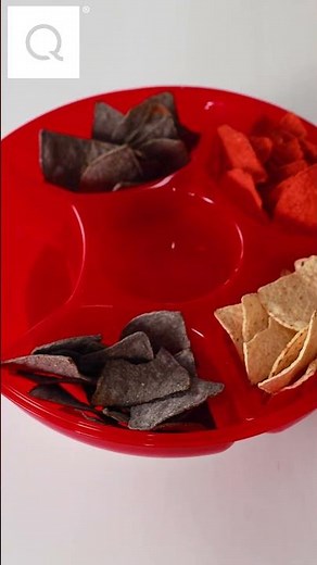 LocknLock Colored Body Chip & Dip Storage Container | QVC