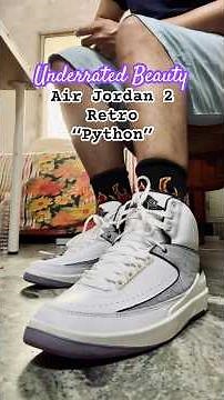 Air Jordan 2 Retro Python - Underrated Beauty #Shorts #jordan2 #jordan2python