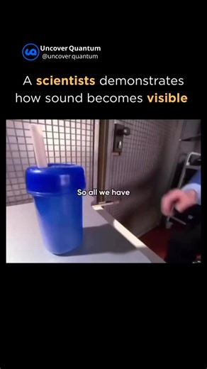 Quantum Computing & Tech ⚛️ on Instagram: "This is called a Chladni plate experiment. When sound waves hit a surface, they create vibrations — some parts of the surface shake more, others barely move. The sand naturally shifts away from the vibrating areas and settles into the still ones, forming precise patterns. These aren’t random designs. Each frequency — each pitch of sound — creates its own unique shape. Higher frequencies usually form more complex patterns. This phenomenon shows that soun