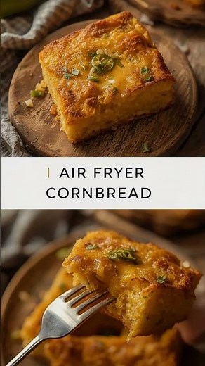 Easy Air Fryer Cornbread (15-Minute)