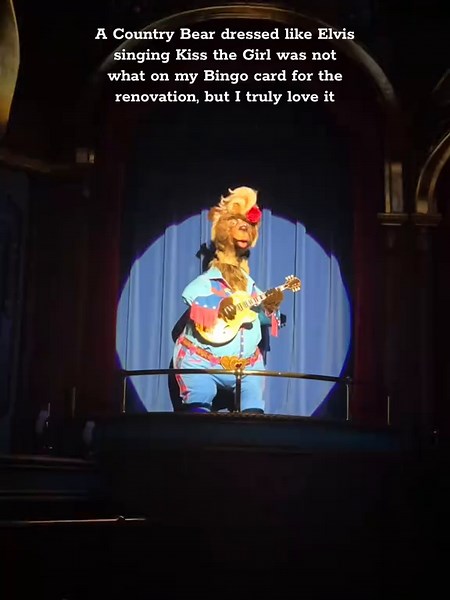 Country Bear Elvis Tribute at Walt Disney World