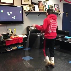 NeuroTracker skills in action. Here is 2021 Olympic hopeful Justin Parina, using neurotracker as part of his daily training. Neurotracker has been proven to increase an athletes long-term focusing and cognitive stamina. | NeuroTracker