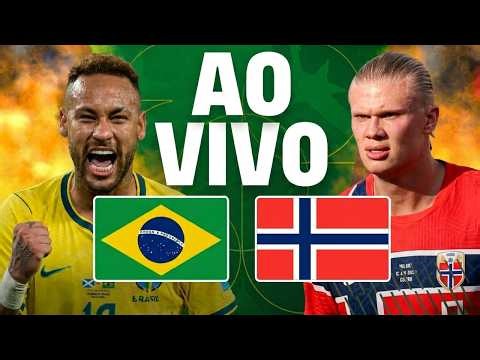 AO VIVO: BRASIL X NORUEGA - JOGO AO VIVO COPA DO MUNDO 2026 - FUTEBOL AO VIVO SELEÇÃO BRASILEIRA