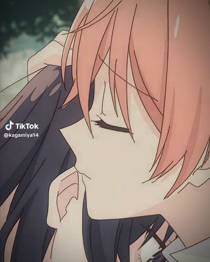 Yuu x Touko Kiss Scenes in Bloom Into You Anime