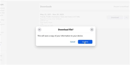 What the Tech: How to download Facebook information