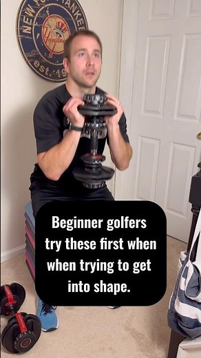 Golfers! Starting to get into fitness start here.