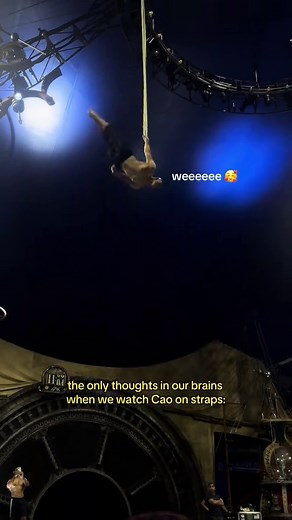 Cao's Captivating Aerial Straps Performance at KURIOS