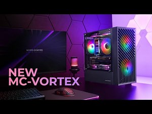 MicroATX Gaming Case MC-VORTEX: Compact Power and Dazzling Style | Mars Gaming