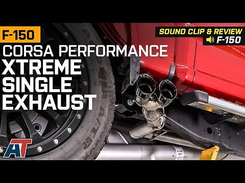 2021-2023 F-150 Corsa Performance Xtreme Single Exhaust System Review & Sound Clip