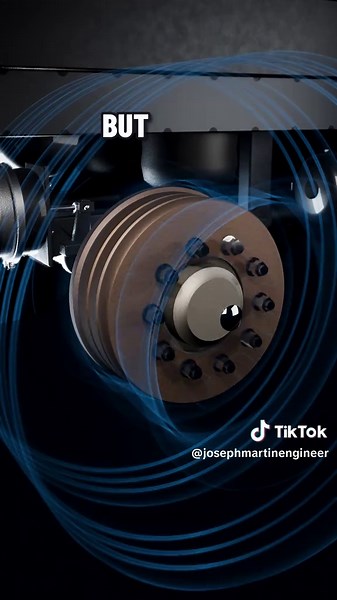 How Does a Runaway Truck Ramp Stop an 80,000-lb Semi? 🚛 #trucks #trucking #semitruck #engineering #howitworks #3danimation Air brakes won't let go when the air's gone, but on a long downhill grade they CAN overheat: hot drums swell away from the shoes and the brakes fade. That's what the gravel ramp is for. It runs uphill and is filled with about three feet of loose, round gravel, so the tires sink in and plow through it while the hill pulls the truck back. 🛑 Have you ever seen one of these ra