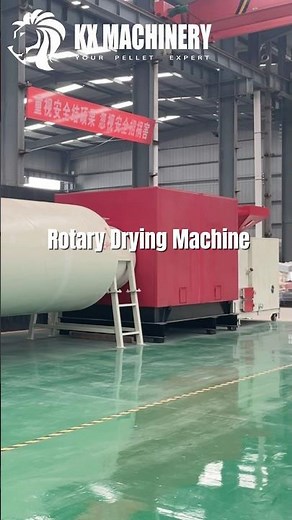 Rotary Drying Machine Drum Dryer for Biomass Wood Chips Sawdust Pellet Production Line