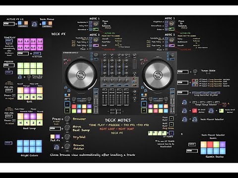 #TraktorKontrolS3 #NativeKontrolS3 Mapping Native Kontrol S3