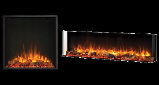 New Generation eReflex Electric Fires - Gazco Built In Fires, Contemporary Fireplaces, Fireplaces, Hearth Mounted Fires, Media Wall Fires, Traditional Fireplaces, Wall Mounted Fires