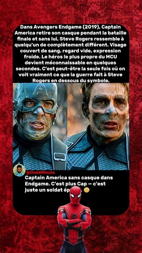 Sans Casque, Captain America Devient Méconnaissable 😳 | Endgame