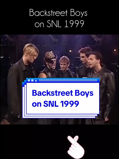 Backstreet Boys on SNL 1999 🩵🩵🩵🩵🩵 #backstreetboys #boyband #kevinrichardson #howied #brianlittrell #ajmclean #nickcarter