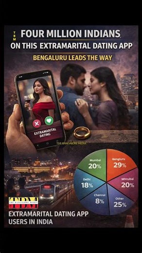 4 Million Indians Join Secret Dating App | The Bangalore Media