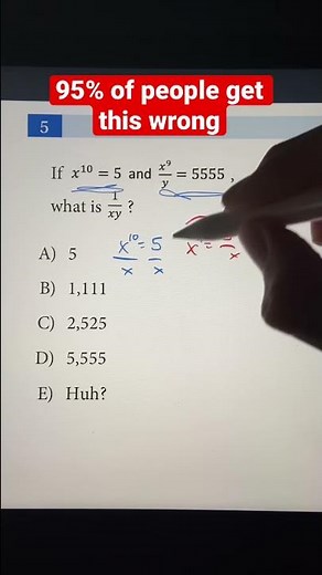 Hardest Question on the SAT Explained | Math & Algebra Made Easy | JusticeTheTutor #shorts