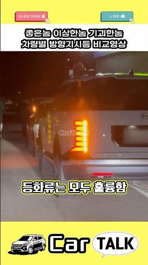 좋은놈 이상한놈 기괴한놈.. 차량 방향지시등 비교영상 #방향지시등 #깜빡이 #비교영상 #현대차 #테슬라 #제네시스 #g80 #펠리세이드 #코나 #모델y #투싼 #그랜져 #캐스퍼