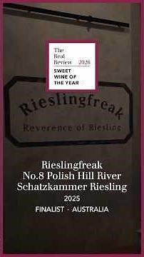 Sweet Wine of the Year 2026 finalist: Rieslingfreak No 8 Schatzkammer Riesling 2025