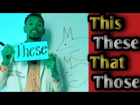 Demonstratives in English | This, That, These, Those Full Lesson