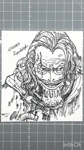 Drawing Silvers Rayleigh #anime #onepiece #drawing #pencildrawing #animation #art