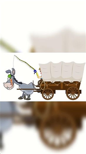 “Donkey Pulls Bullock Cart – Funny Rural Adventure!”