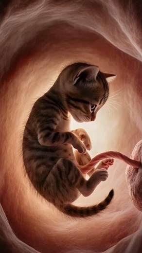 Do Cats Have Belly Buttons? 😳🐱 #cat #catanatomy #catfacts