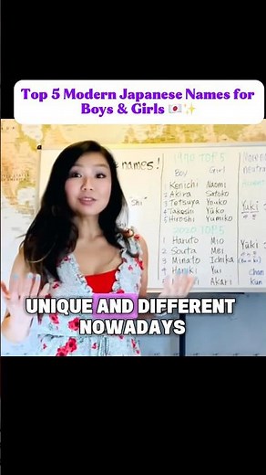 Top 5 Modern Japanese Names for Boys & Girls 🇯🇵✨