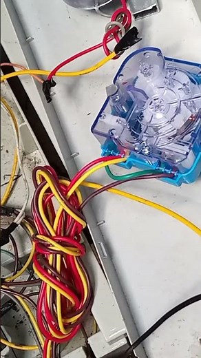 How to install a washing machine timer cable #digitaltechnician #timer #washingmachine