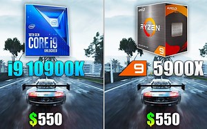 Ryzen 9 5950X OC vs Core i9 10900K OC - Test in 10 Games