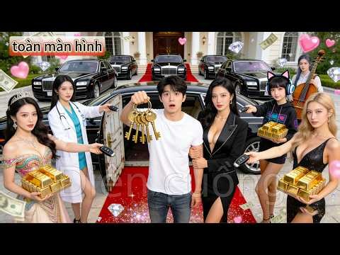 Chàng trai nghèo cho thuê phòng, 6 mỹ nhân giàu nghìn tỷ kéo đến ở — ai cũng muốn lấy anh!