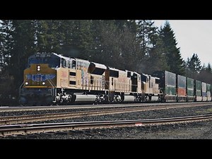 Freight Rail Action on BNSF's Seattle Sub: Troop Trains & Anniversary Locomotives! (Jan-Apr 2022)
