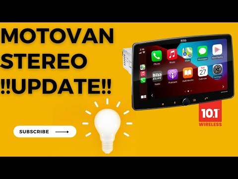 Motovan Part 19: 10" Stereo Update | Wireless Android Auto and why you need it!! | Chevy Express