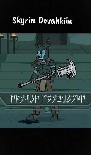 Draugr Deathlord:💀 POV you entered the wrong dungeon Skyrim, Animation short #pcgaming ‪@Marshman220‬