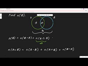 Worded Problems - Set Operations