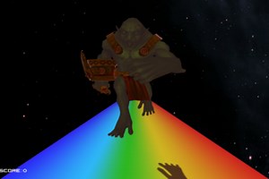 Escape the Troll on the Rainbow!
