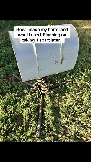 This is just what i used to make my barrel. I don’t measure it, I just eye ball it and cut off the slack to make it fit. #cowboy #cowboyshit #rodeo #bullriders #bullriding #navajo #buckingbarrel #rodeopractice #diy #bullridinglife #cowboylife