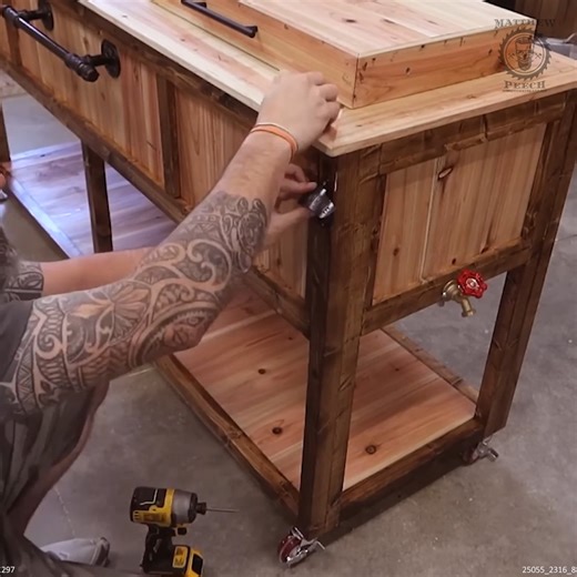 35K views · 331 reactions | Building a DIY Double Patio Cooler | Matthew Peech Woodworking And DIY | Facebook