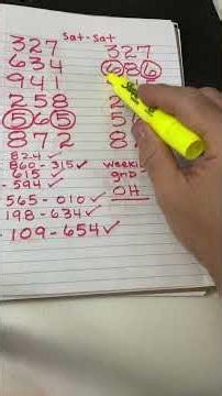 Best Lottery pick 3 Method Live highlight