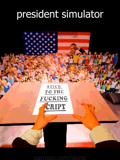 president simulator #artist #comedy #politics #america #surreal | America