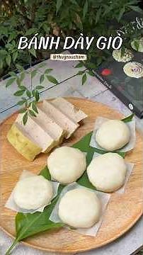 Mình Từng Nghĩ Bánh Dày Giò Rất Khó Làm… Cho Đến Khi Biết Cách Này!