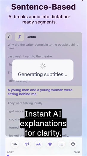 Practicing English dictation sentence by sentence.This method really improves listening and focus.